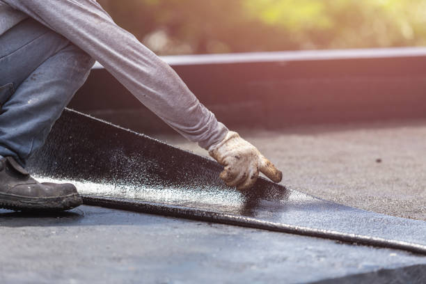 Professional Basement Waterproofing technician working in Reliance, TN